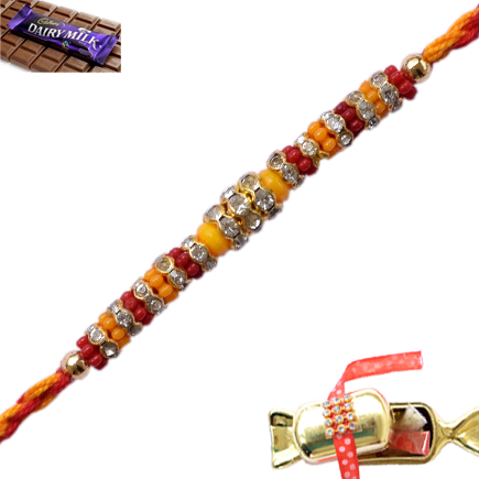 Daimond Colourfull Rakhi