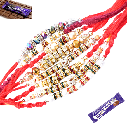 MIX COMBINATION OF 3 RAKHI