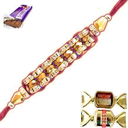 Bracelet Look Diamonds Rakhi