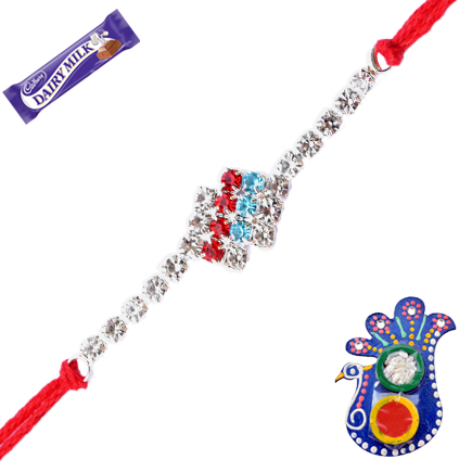 DIAMOND COLORFUL RAKHI