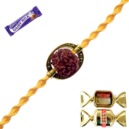 New Rudraksha Rakhi