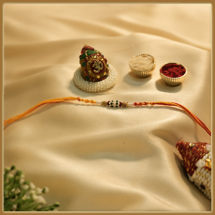 Beautiful Pearl Rakhi