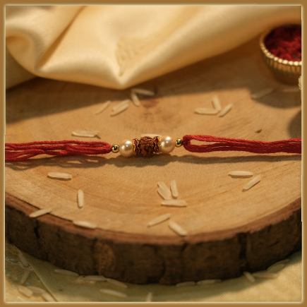 Blessed Rudraksha Rakhi