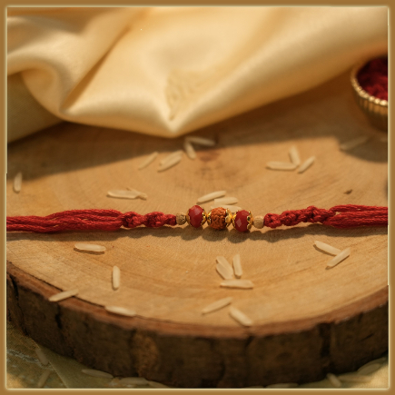 Sacred Rudraksha Rakhi